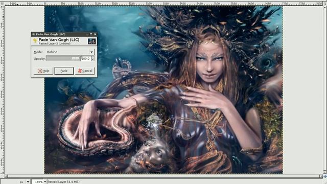 Gimp VanGogh Plugin смотреть онлайн