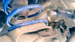 Mitsubishi pajero  sport 1 замена пружин и амортизаторов.