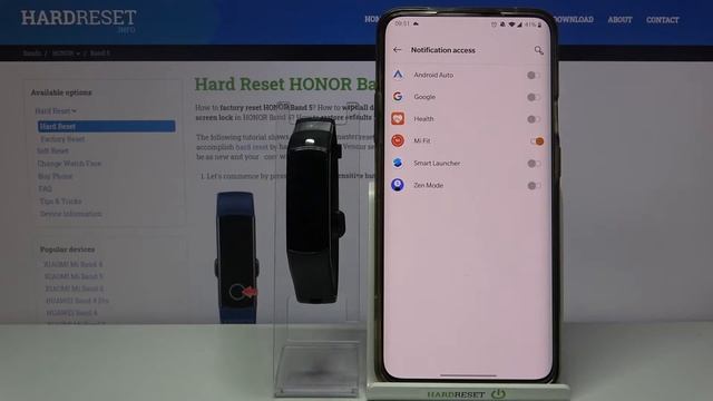 How To Allow Notifications In HONOR Band 5 – Notification Settings