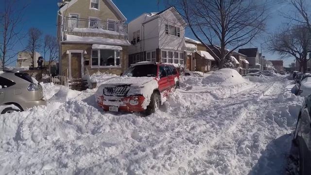 2001 Montero sport in the snow New York смотреть онлайн