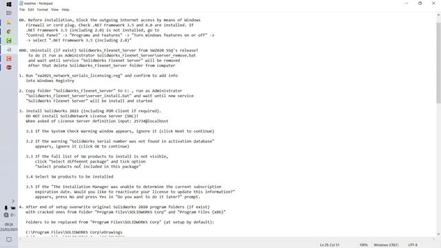 Solidworks 2021 Installation Guide ( 100 Percent Working )