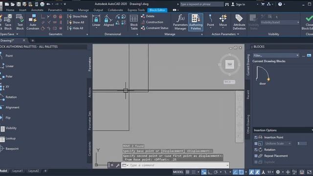 Advanced Door block creation using Autocad | Dont trim wall anymore смотреть онлайн