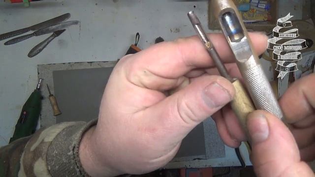 Делаем инструмент для работы с берестой,своими руками.A tool for working with birch bark смотреть онлайн