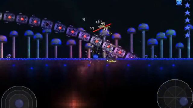 Terraria iOS How to summon the Destroyer + Boss Battle смотреть онлайн