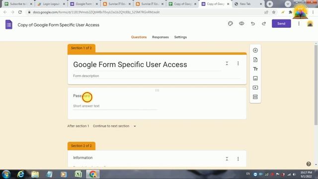 How To Google Form Password Protect and Specific User Access google form смотреть онлайн