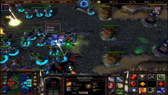 Horde vs Alliance x3 - Yshlaifton Golem | Warcraft 3 смотреть онлайн
