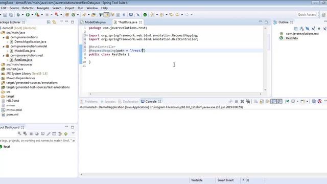Microservicios REST Spring Boot con STS Eclipse смотреть онлайн