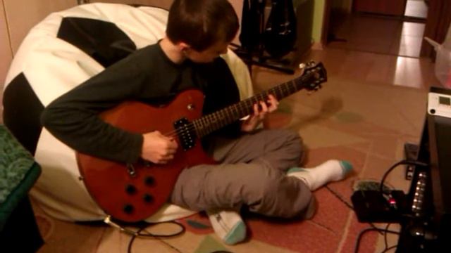 Dire Straits - Money for nothing - intro cover - młody gitarzysta смотреть онлайн