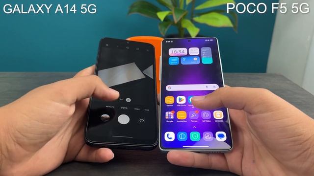 POCO F5 5G VS SAMSUNG GALAXY A14 5G - FIRST SPEED TEST смотреть онлайн