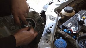 Замена лампы ближнего света CHEVROLET AVEO