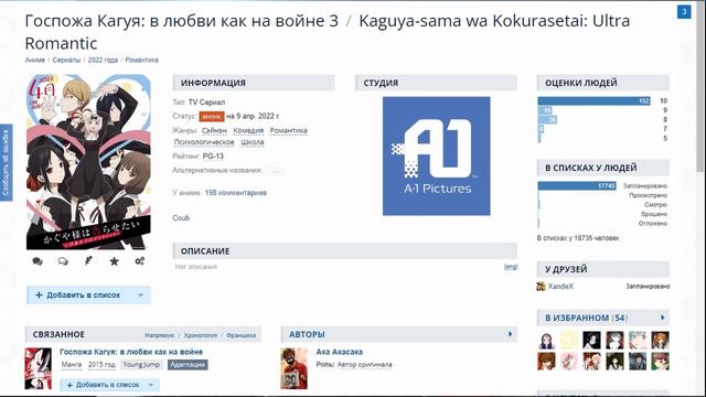 Выбираем аниме на канал из весенних онгоингов, ситуация с бусти смотреть онлайн