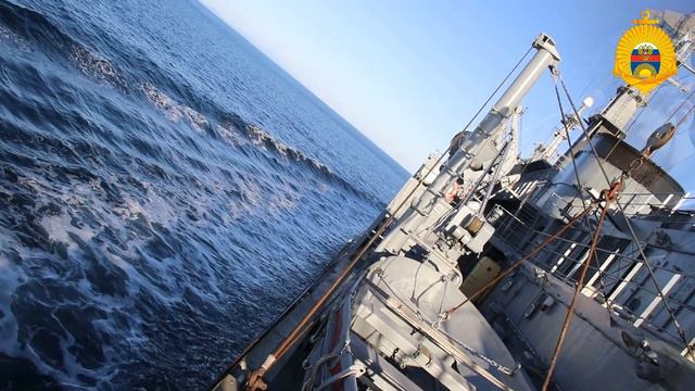 Корабельная практика нахимовцев 6 роты на ук "Смольный" - осень 2022 смотреть онлайн