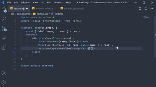 React Formik Tutorial - 34 - Textarea смотреть онлайн
