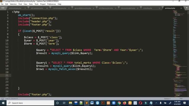 4- How to Make a School Management System in php and mysql |2020| PHP HTML CSS Project | Coding Gig смотреть онлайн