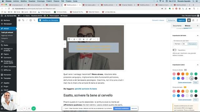 Come scrivere sulle foto con WordPress смотреть онлайн