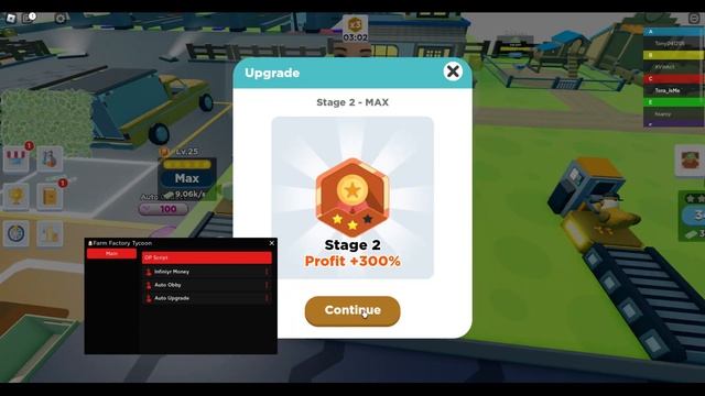 [OP] Roblox Farm Factory Tycoon Script - Infinite Money | Auto Upgrade | Auto Obby смотреть онлайн
