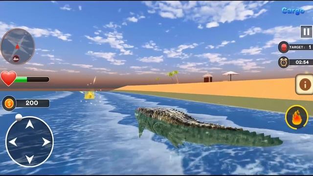 Angry Crocodile Simulator: Crocodile Attack Games #1 - Android Gameplay hd смотреть онлайн