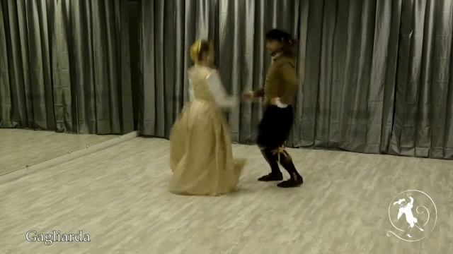 Gagliarda by Renaissance dance ensemble "Vento del Tempo" смотреть онлайн