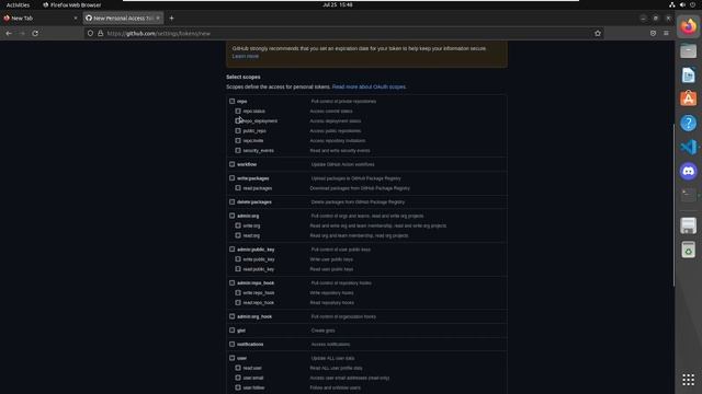 Github kulanıcı tokeni oluşturma смотреть онлайн