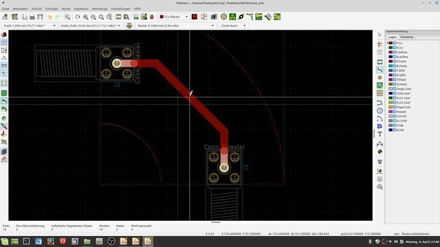 KiCad via Fence Rounding Solder Mask Plugin смотреть онлайн