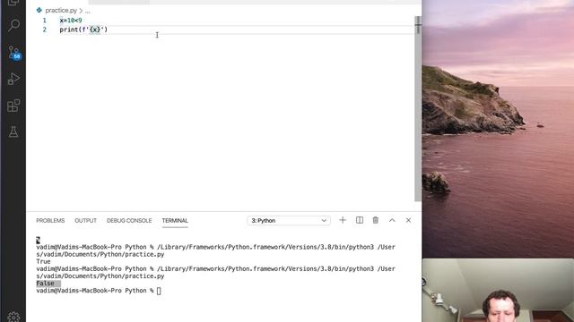 Python boolean смотреть онлайн