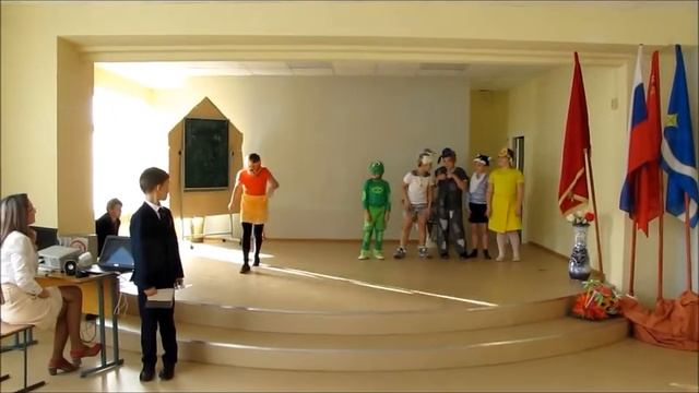 Сказка на английском языке Колобок (Puff-the-Ball) смотреть онлайн