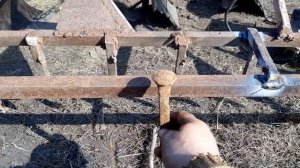 Доработки самодельного плуга для Т-16