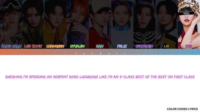 [KARAOKE] Stray Kids 'S-Class' - You As A Member || 9 Members Ver. смотреть онлайн