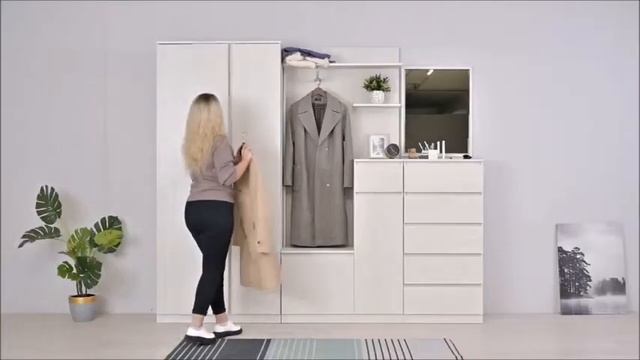 Модульная прихожая Ника . Интернет магазин мебели Мебельвозов. www.mebelvozov.ru