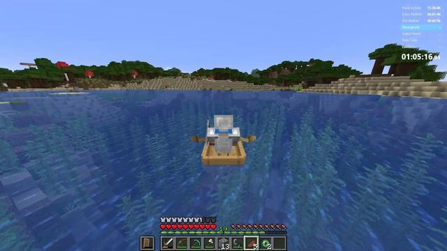 Minecraft 1.15.2 Speedrun 2:10:15 [Any% Random Seed Glitchless] смотреть онлайн
