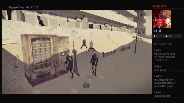 Nier Automata - Part 3 (The Flooded and Copied Cities) смотреть онлайн
