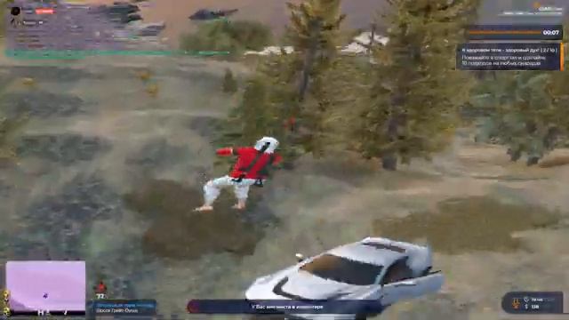 хотел выкинуть машину бандитов, а получилось... смотреть онлайн