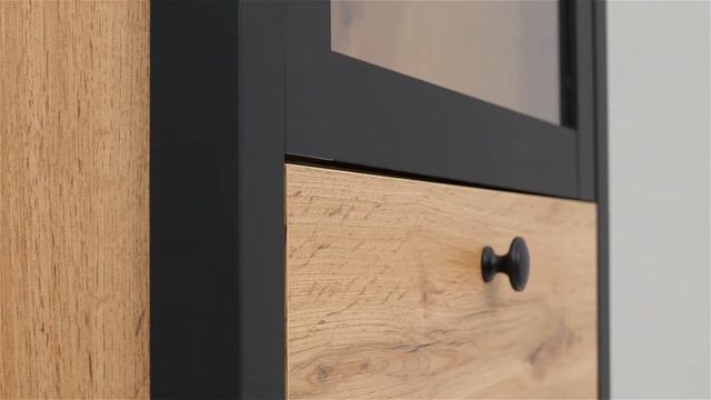 Loft. Шкаф-витрина REG1W1S смотреть онлайн