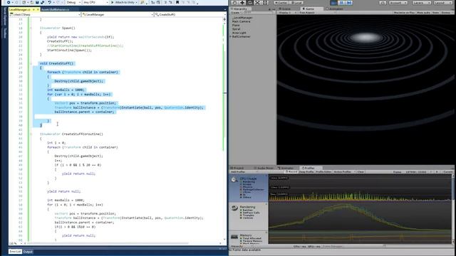 unity coroutines and frame drops смотреть онлайн