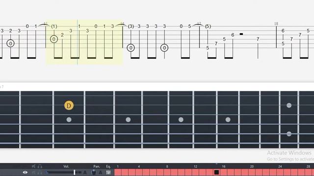 Guitar Tab - Moon Revenge (Sailor Moon) OST Fingerstyle Tutorial Sheet Lesson #Anp