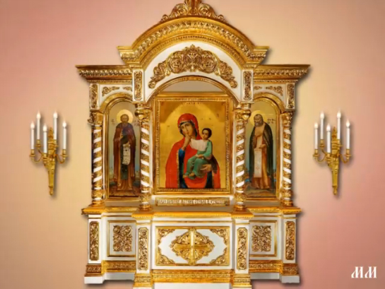 ИКОНЫ в КИОТАХ и РИЗАХ / Православный храм / от Мари смотреть онлайн
