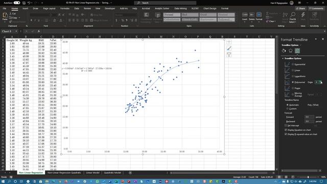 Multiple Regression Non Linear Variables смотреть онлайн