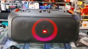 JBL PARTYBOX ON THE GO ||  Sound Test - Bass Test