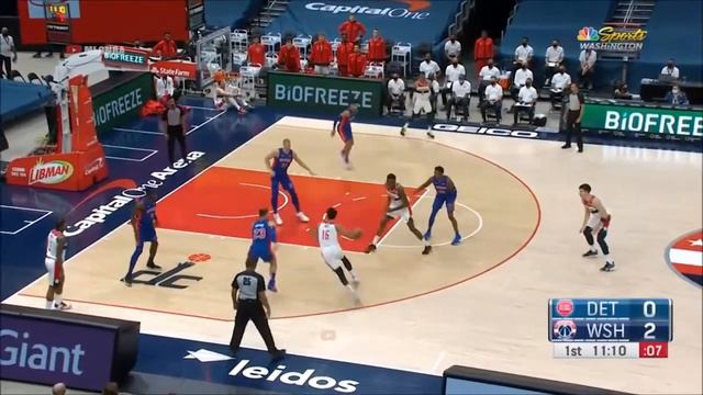 Anthony Gill #16, Washington Wizards, NBA Preseason 2021, 20 Desember 2020, смотреть онлайн