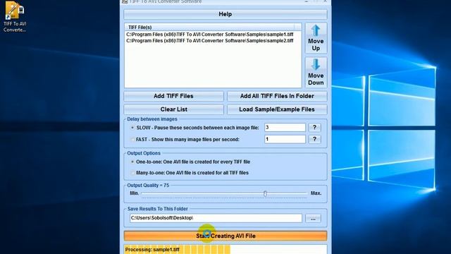 How To Use TIFF To AVI Converter Software смотреть онлайн