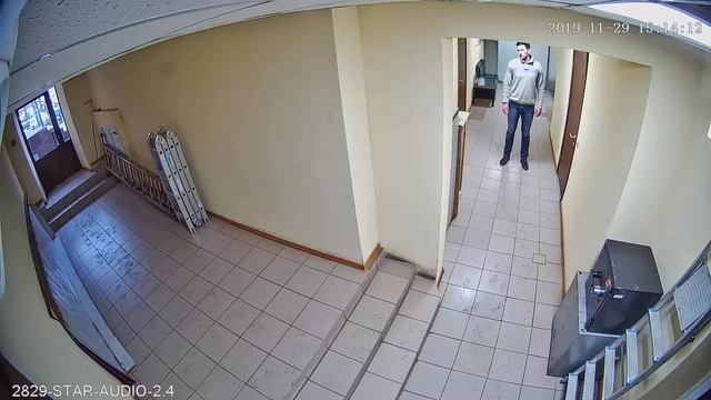 Видеокамера IP IVM-2829-STAR-AUDIO-2.4. Тест звука с китайским микрофоном! смотреть онлайн