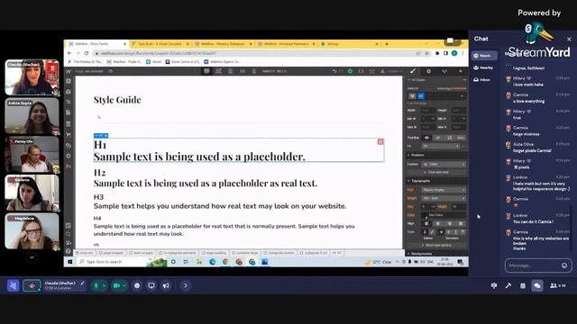 ? Floxies Community ?starring Ankita Gupta ⭐How to use Fluid Typography on Webflow смотреть онлайн