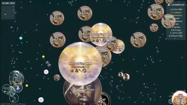 Awesome party mode takeovers and glue tricks- Mitos.is The Game // Agar.io 2.0 смотреть онлайн