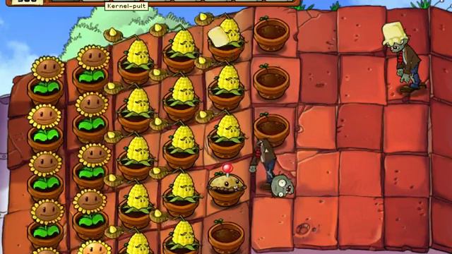 Как нужно проходить Plants vs Zombies 5-3 смотреть онлайн