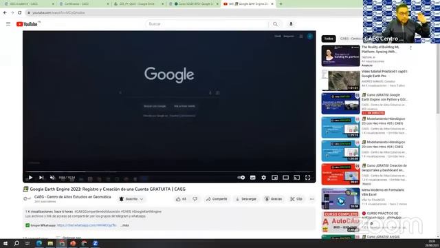?? Curso ¡GRATIS! Google Earth Engine con Python y QGIS | CAEG смотреть онлайн