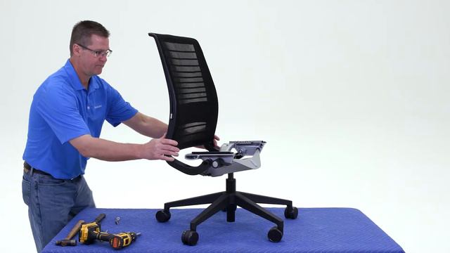 Steelcase Think - How To Replace Seat Back