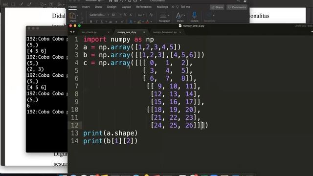 Penjelasan NumPy Python смотреть онлайн