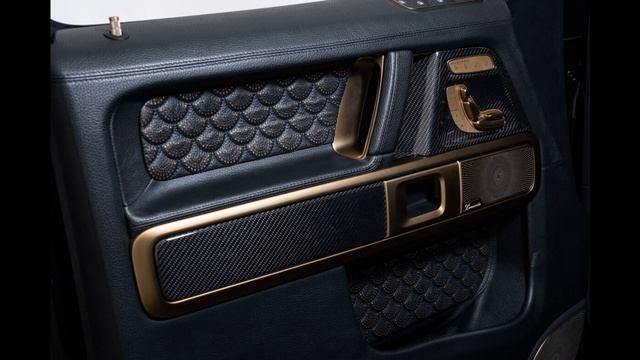 BRABUS 800 BLACK & GOLD EDITION - Mercedes-AMG G63 смотреть онлайн