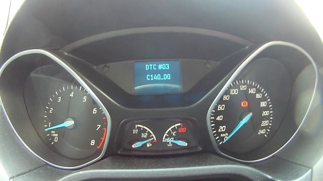 TEST режим на FORD FOCUS 3. Тест приборной панели без БК смотреть онлайн