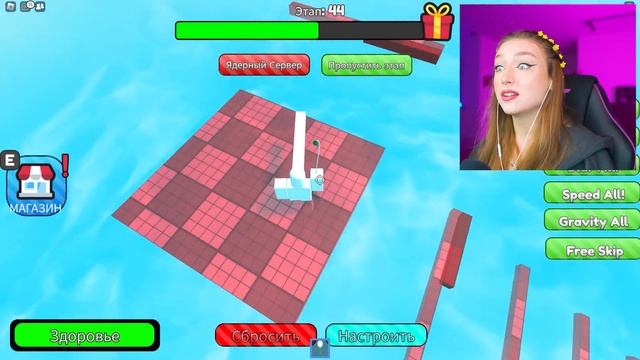 РОБЛОКС ОББИ, но у меня ДЛИННЫЙ НОС ! ? Roblox Long Nose Obby смотреть онлайн